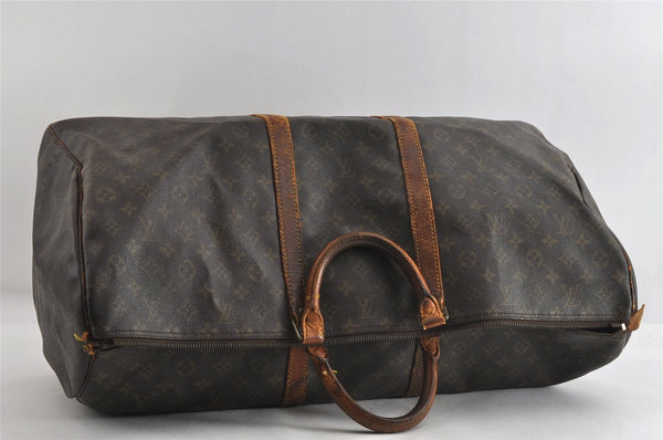 Authentic Louis Vuitton Monogram Keepall 60 Travel Boston Bag M41422 Junk 5059I