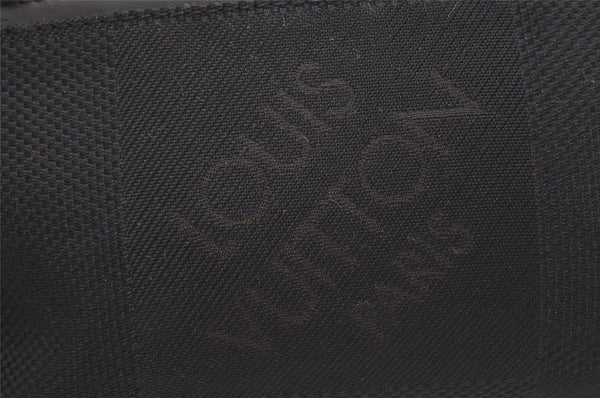 Authentic Louis Vuitton Damier Geant Arche Waist Cross Bag Black M93021 LV 5059J