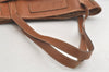 Authentic GUCCI Vintage Shoulder Tote Bag GG Canvas Leather Brown Junk 5059K