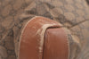Authentic GUCCI Vintage Shoulder Tote Bag GG Canvas Leather Brown Junk 5059K