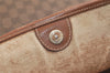 Authentic GUCCI Vintage Shoulder Tote Bag GG Canvas Leather Brown Junk 5059K
