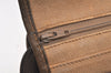 Authentic GUCCI Vintage Shoulder Cross Body Bag GG PVC Leather Brown Junk 5060K