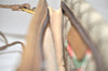Authentic GUCCI Vintage Shoulder Cross Body Bag GG PVC Leather Brown Junk 5060K