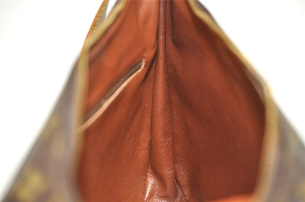 Authentic Louis Vuitton Monogram Boulogne 30 Shoulder Cross Bag Old Model 5061I