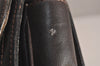 Authentic GUCCI Vintage Shoulder Bag Purse Suede Leather Brown 5061J