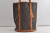 Authentic Louis Vuitton Monogram Bucket GM Shoulder Tote Bag Old Model LV 5061K