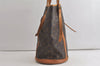 Authentic Louis Vuitton Monogram Bucket GM Shoulder Tote Bag Old Model LV 5061K