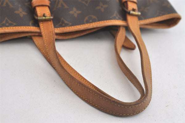 Authentic Louis Vuitton Monogram Bucket GM Shoulder Tote Bag Old Model LV 5061K