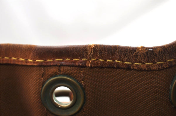 Authentic Louis Vuitton Monogram Noe Shoulder Drawstring Bag M42224 LV 5062I