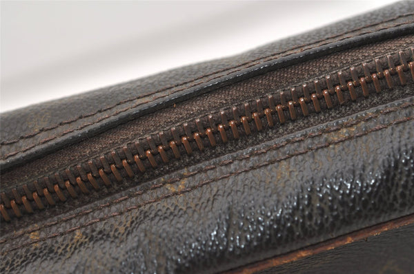 Authentic Louis Vuitton Monogram Compiegne 23 Clutch Hand Bag M51847 Junk 5063J