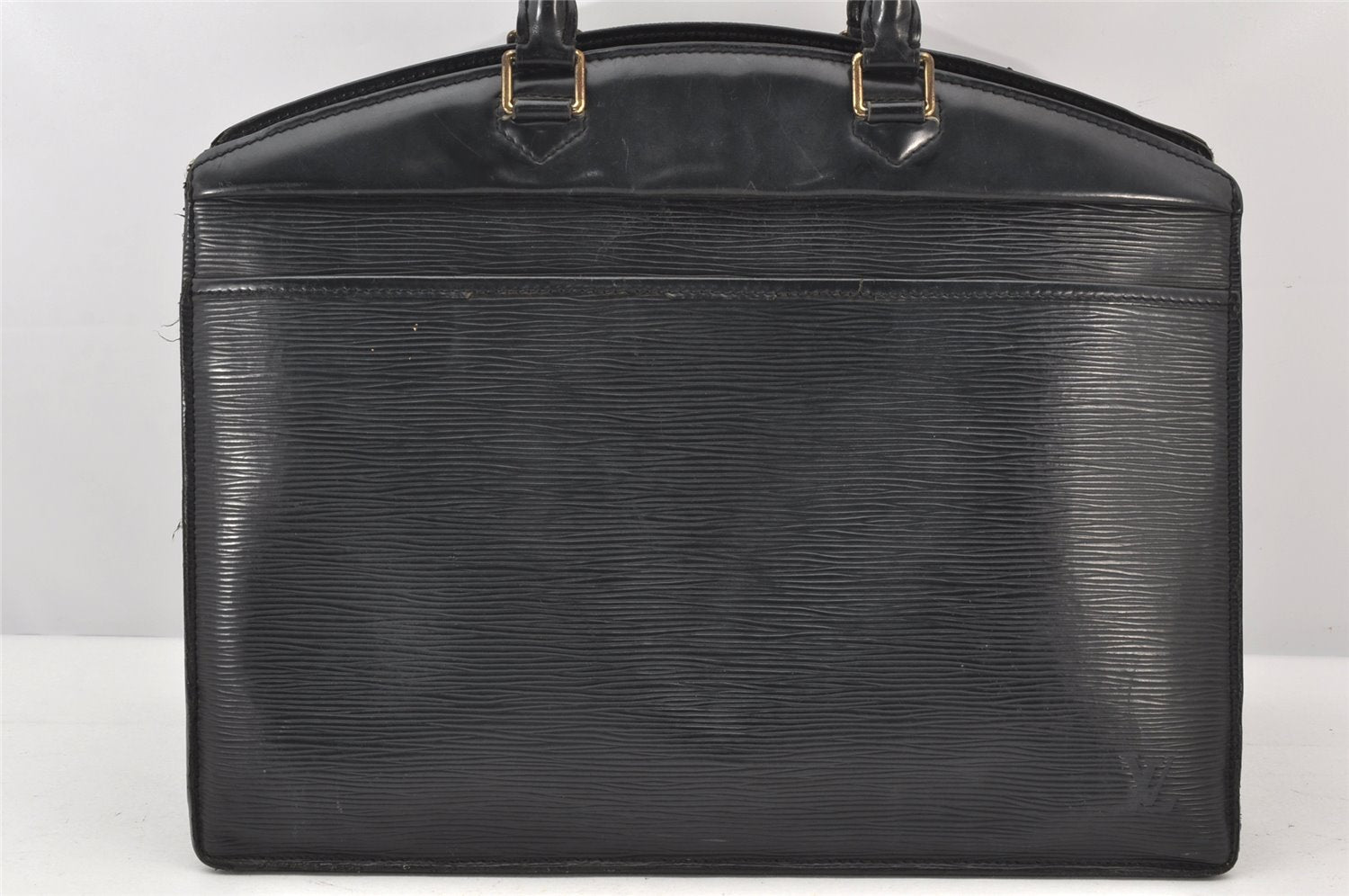 Authentic Louis Vuitton Epi Riviera Hand Bag Black M48182 LV 5063K