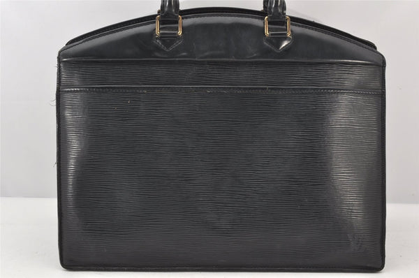 Authentic Louis Vuitton Epi Riviera Hand Bag Black M48182 LV 5063K