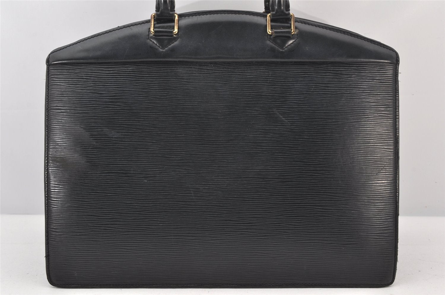 Authentic Louis Vuitton Epi Riviera Hand Bag Black M48182 LV 5063K