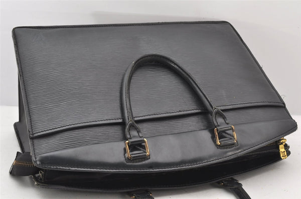Authentic Louis Vuitton Epi Riviera Hand Bag Black M48182 LV 5063K