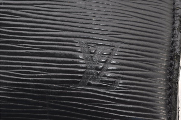 Authentic Louis Vuitton Epi Riviera Hand Bag Black M48182 LV 5063K