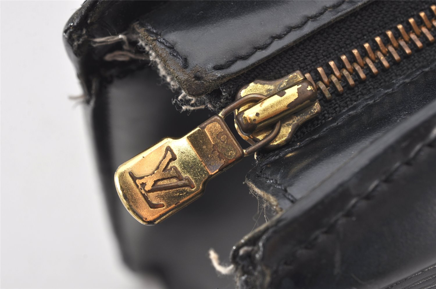 Authentic Louis Vuitton Epi Riviera Hand Bag Black M48182 LV 5063K