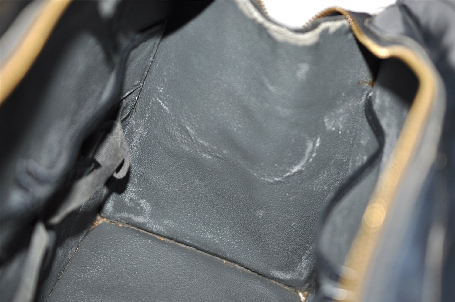 Authentic Louis Vuitton Epi Riviera Hand Bag Black M48182 LV 5063K