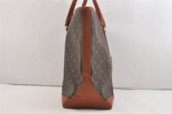 Auth Louis Vuitton Monogram Sac Weekend GM Vintage Tote Hand Bag M42420 LV 5065J