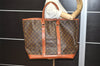 Auth Louis Vuitton Monogram Sac Weekend GM Vintage Tote Hand Bag M42420 LV 5065J