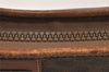 Authentic CELINE Macadam Blason Pattern Clutch Hand Bag PVC Leather Brown 5065K