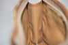 Authentic CELINE Macadam Blason Pattern Clutch Hand Bag PVC Leather Brown 5065K