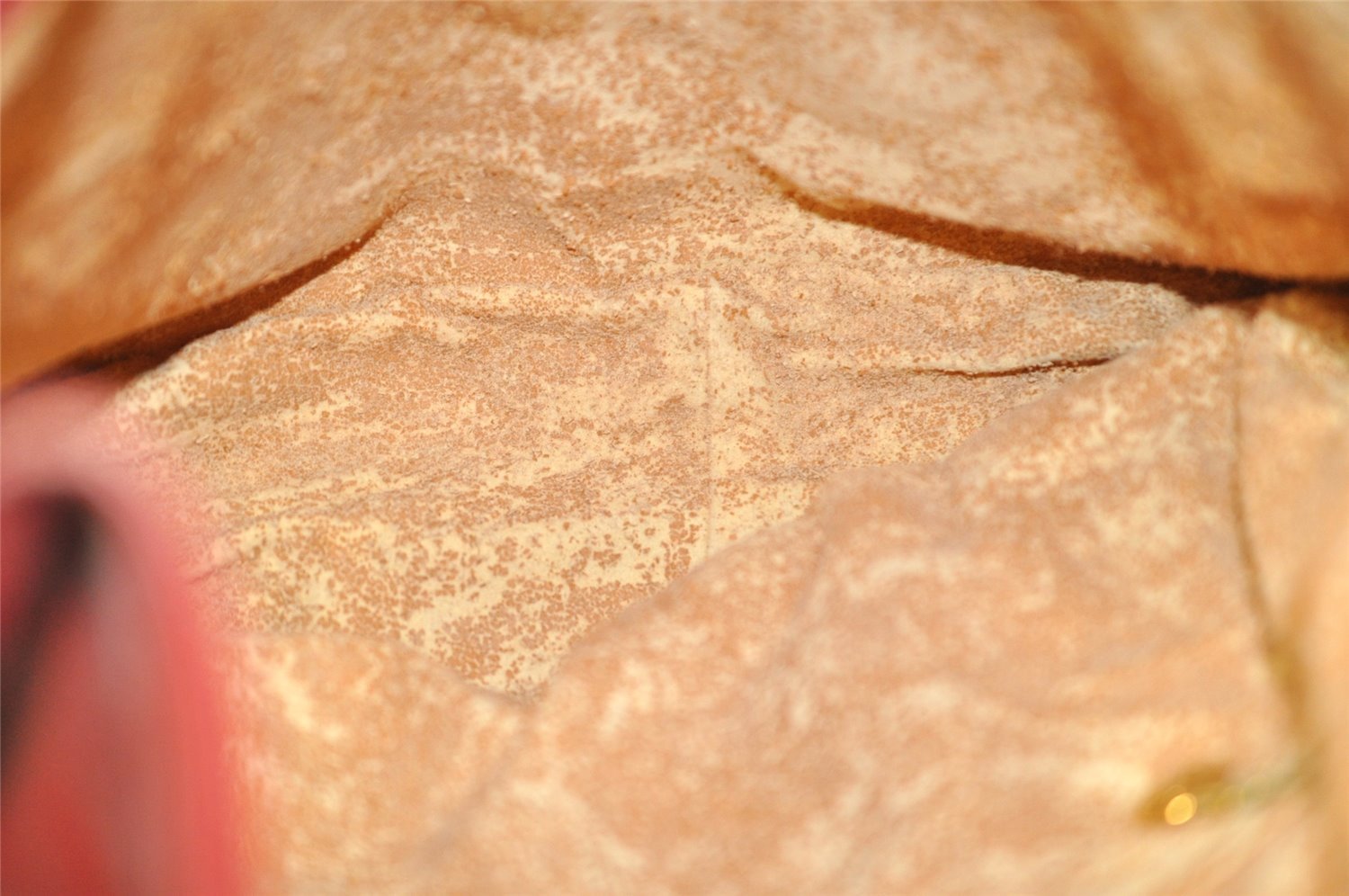 Authentic GUCCI Bamboo 2Way Shoulder Hand Bag Purse Leather Red Junk 5067I