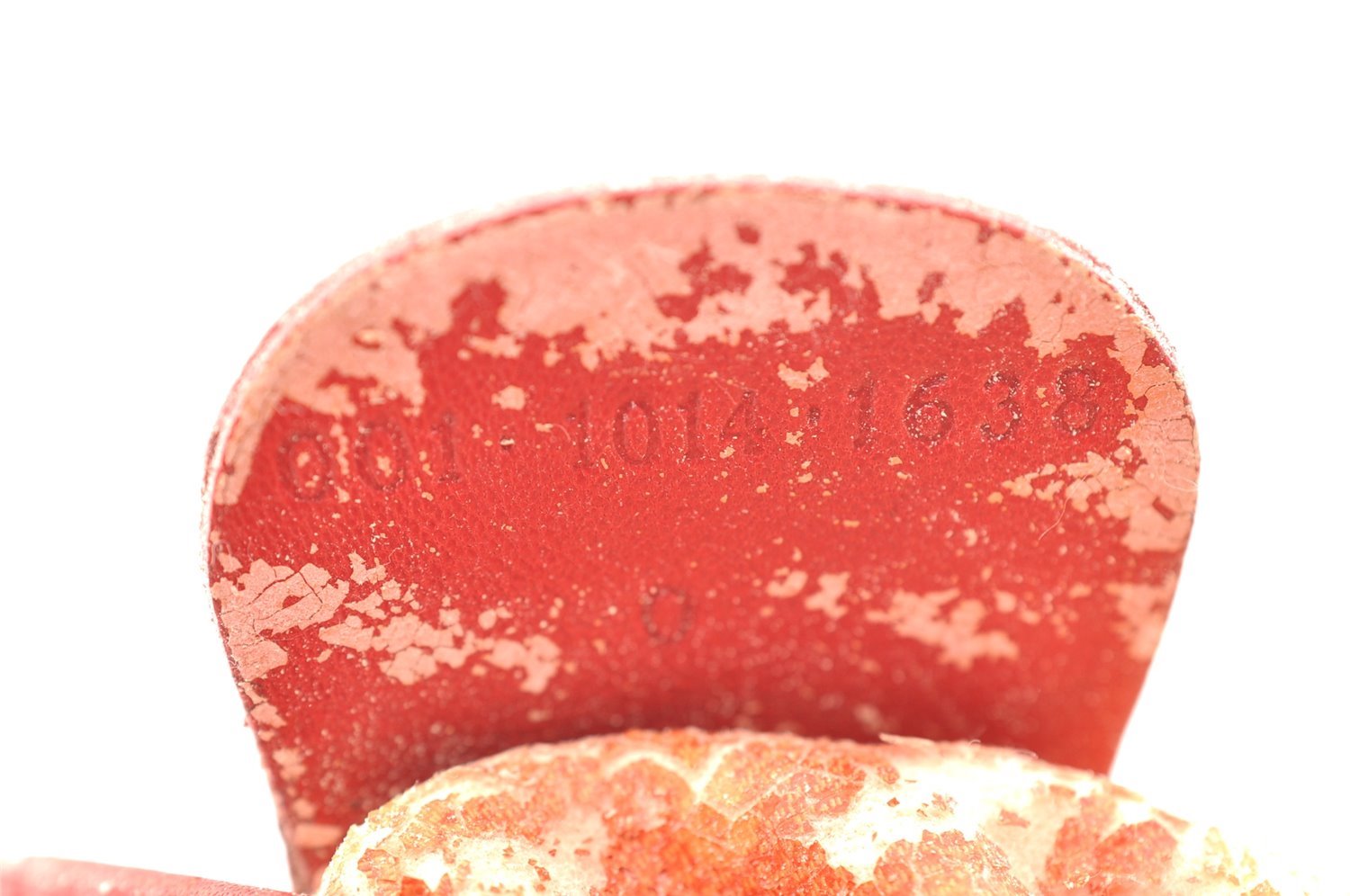 Authentic GUCCI Bamboo 2Way Shoulder Hand Bag Purse Leather Red Junk 5067I