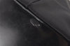 Authentic GUCCI Vintage Bamboo Shoulder Hand Bag Purse Nylon Leather Black 5067K