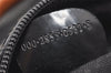 Authentic GUCCI Vintage Bamboo Shoulder Hand Bag Purse Nylon Leather Black 5067K