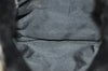 Authentic FENDI Vintage Shoulder Tote Bag Purse Fur Leather Black 5068I