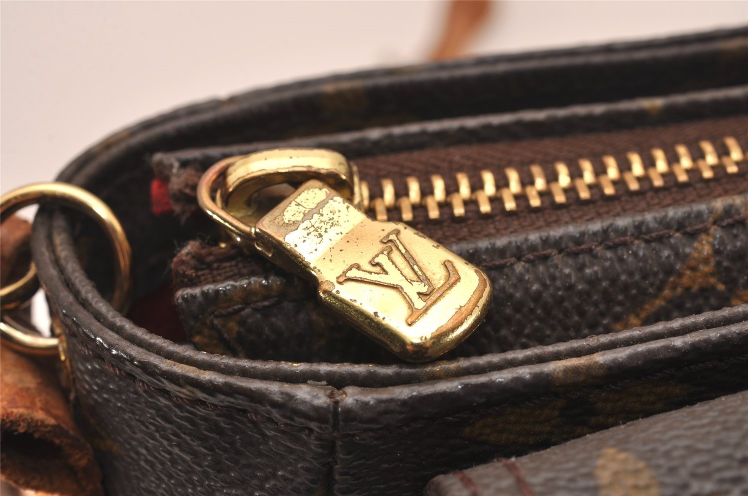 Authentic Louis Vuitton Monogram Viva Cite PM Shoulder Cross Bag M51165 LV 5068J