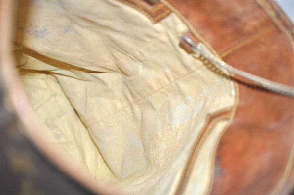 Authentic Louis Vuitton Monogram Bucket GM Shoulder Bag Old Model Junk 5069I