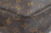 Auth Louis Vuitton Monogram Trousse Toilette 28 Clutch Hand Bag M47522 LV 5069K