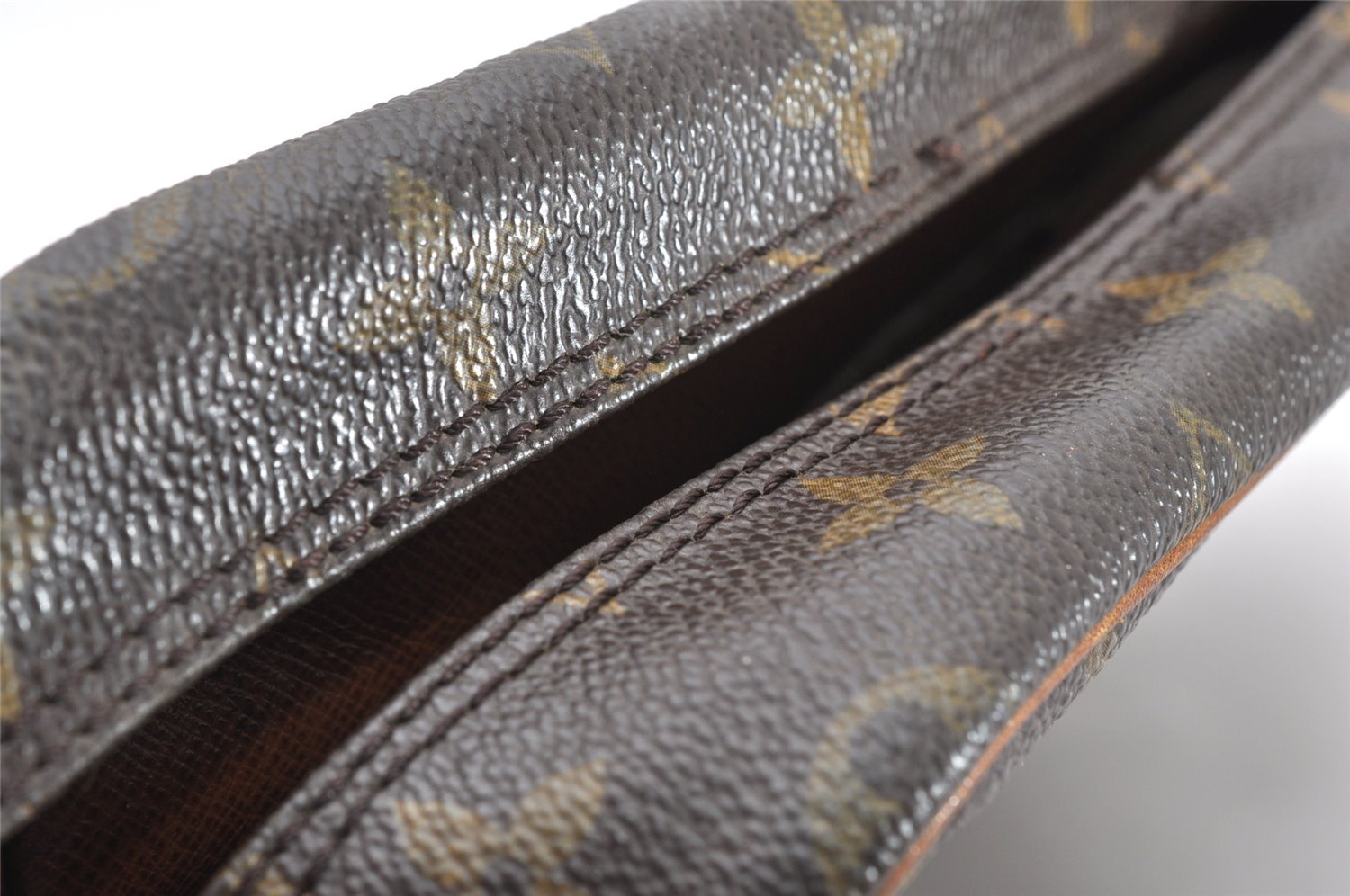 Authentic Louis Vuitton Monogram Nile Shoulder Cross Bag M45244 LV Junk 5070J