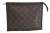 Authentic Louis Vuitton Monogram Poche Toilette 26 M47542 Cosmetics Pouch 5070K