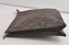 Authentic Louis Vuitton Monogram Poche Toilette 26 M47542 Cosmetics Pouch 5070K