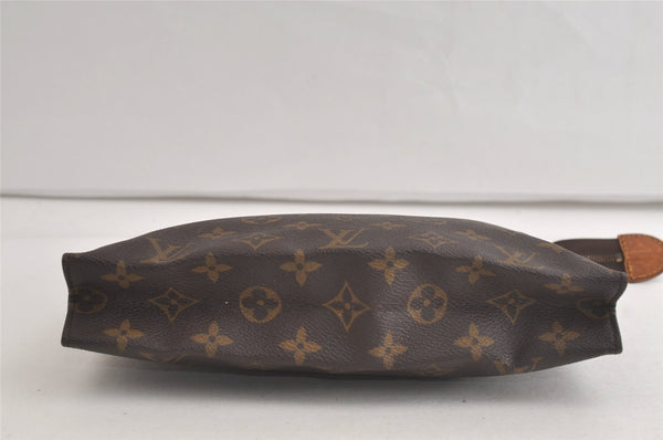 Authentic Louis Vuitton Monogram Poche Toilette 26 M47542 Cosmetics Pouch 5070K