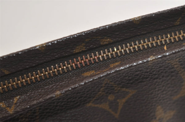 Authentic Louis Vuitton Monogram Poche Toilette 26 M47542 Cosmetics Pouch 5070K