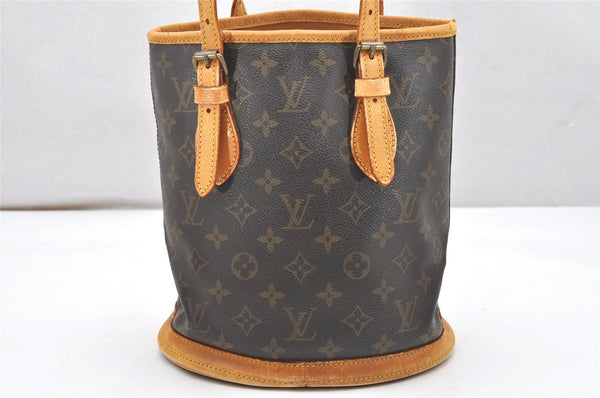 Authentic Louis Vuitton Monogram Bucket PM Shoulder Tote Bag Old Model LV 5071K