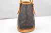 Authentic Louis Vuitton Monogram Bucket PM Shoulder Tote Bag Old Model LV 5071K