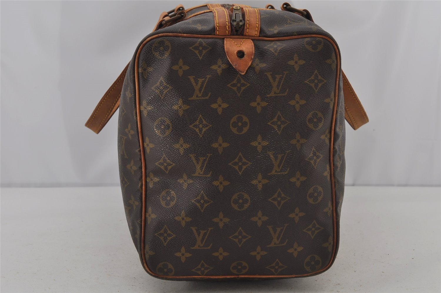 Authentic Louis Vuitton Monogram Sac Souple 45 Hand Boston Bag Old Model 5072J