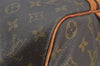 Authentic Louis Vuitton Monogram Sac Souple 45 Hand Boston Bag Old Model 5072J