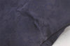 Authentic CELINE C Macadam Blason Tote Hand Bag Canvas Leather Navy Blue 5072K
