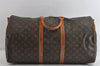 Authentic Louis Vuitton Monogram Keepall Bandouliere 55 M41414 Boston Bag 5073I