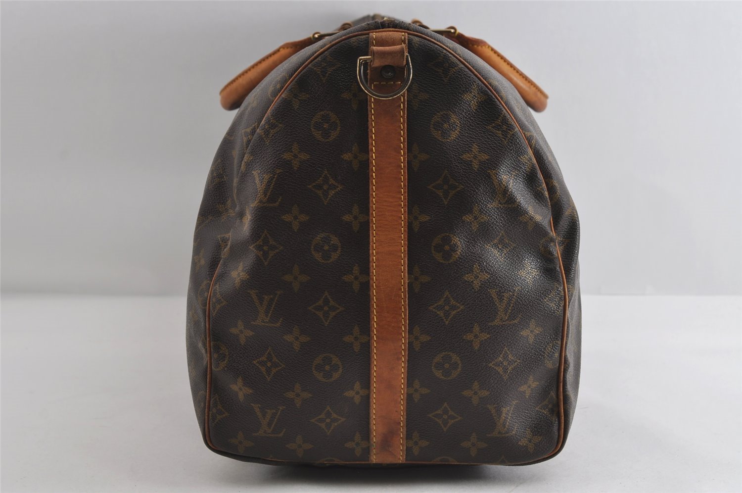 Authentic Louis Vuitton Monogram Keepall Bandouliere 55 M41414 Boston Bag 5073I