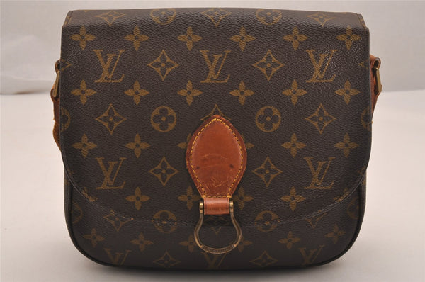 Authentic Louis Vuitton Monogram Saint Cloud GM M51242 Shoulder Cross Bag 5073J