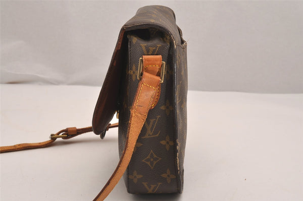 Authentic Louis Vuitton Monogram Saint Cloud GM M51242 Shoulder Cross Bag 5073J