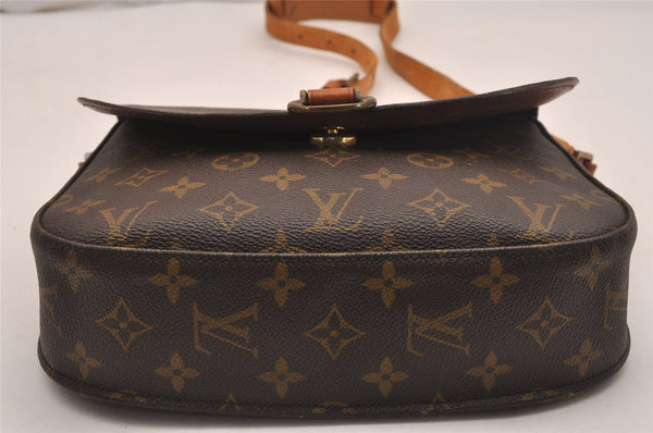 Authentic Louis Vuitton Monogram Saint Cloud GM M51242 Shoulder Cross Bag 5073J