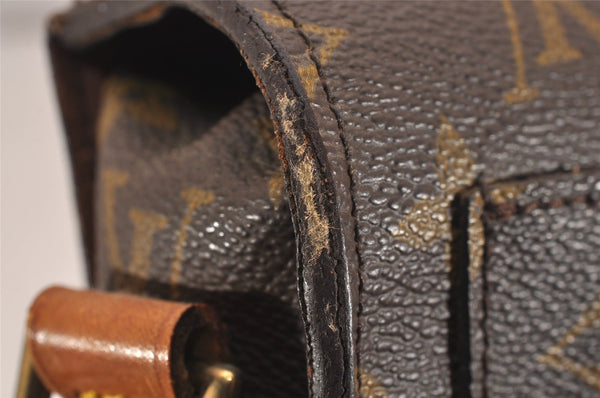 Authentic Louis Vuitton Monogram Saint Cloud GM M51242 Shoulder Cross Bag 5073J