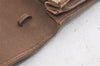 Authentic GUCCI Vintage Shoulder Clutch Bag GG PVC Leather Brown Junk 5073K